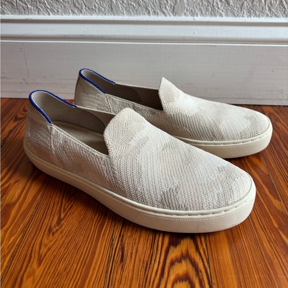 Rothy's Camo Sand Slip On Sneaker Shoes 8
